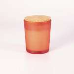 Vela Color Frost Rojo