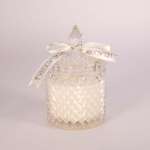 Vela Cristal Jarvis Transparente