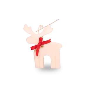 Vela decorativa Reindeer White