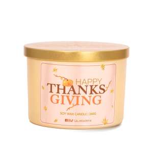 Vela Tres Mechas Pumpkin Pie