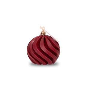Vela decorativa Winter spheres red