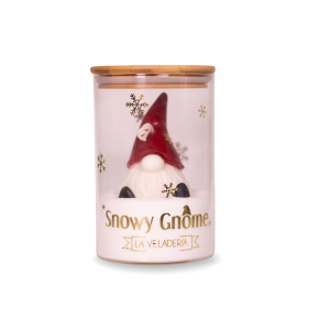 Vela Snowy Gnome Candy Cane